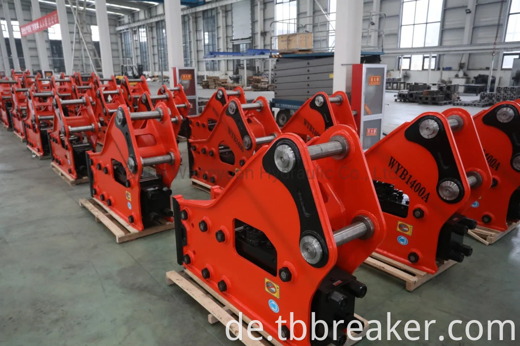 WYB Side Type Hydraulikbrecher Hammer Rock Breaker Bagger Anhängen